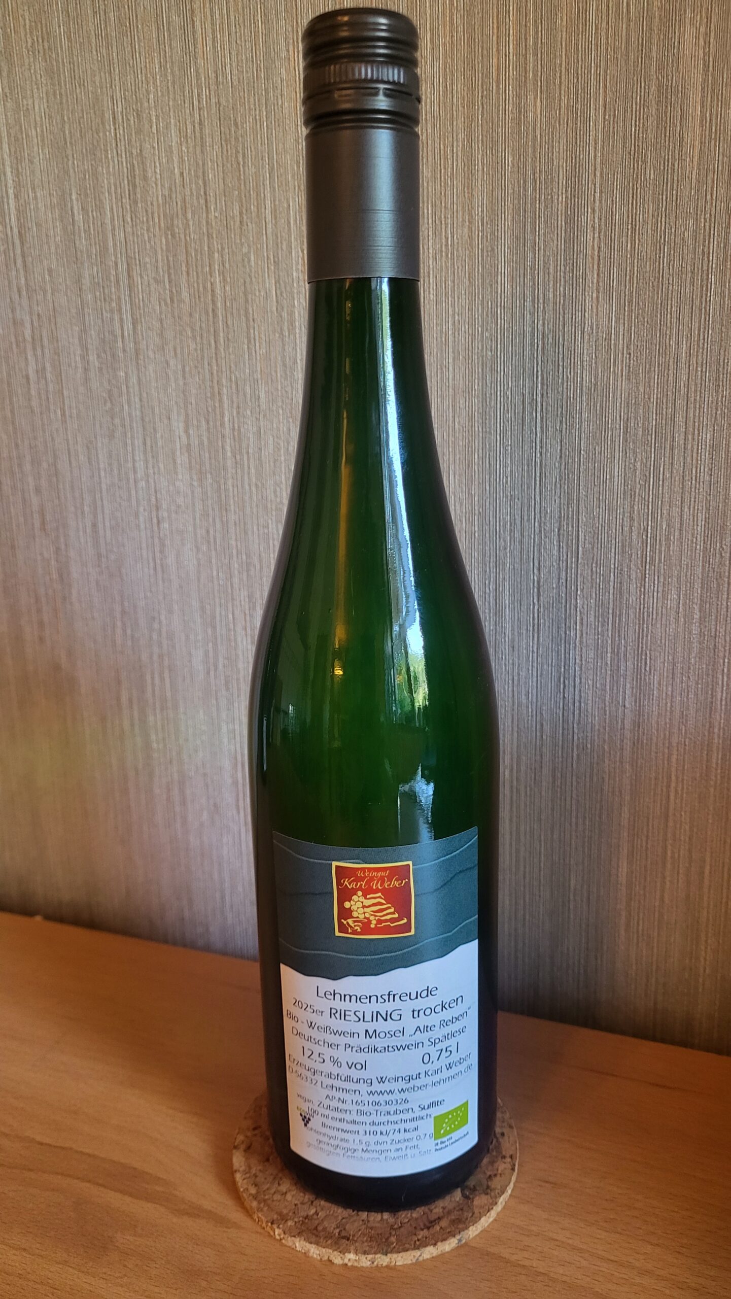 Riesling trocken 2025 Lehmensfreude Spätlese